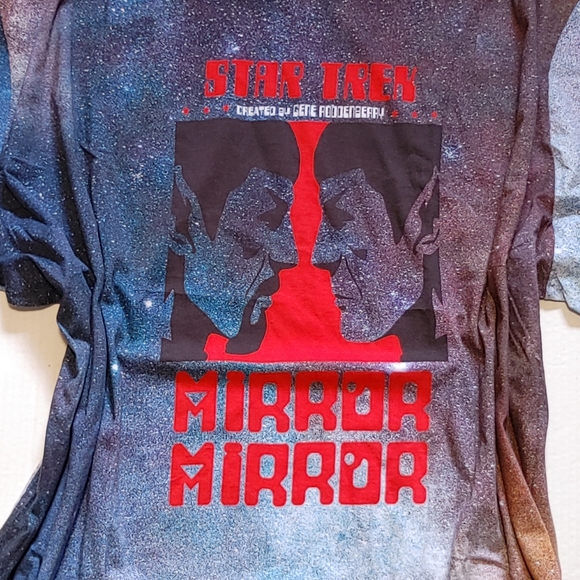 Robert Graham Star Trek Watercolor Mirror Reflection Spock t-Shirt 4XL - Picture 4 of 6
